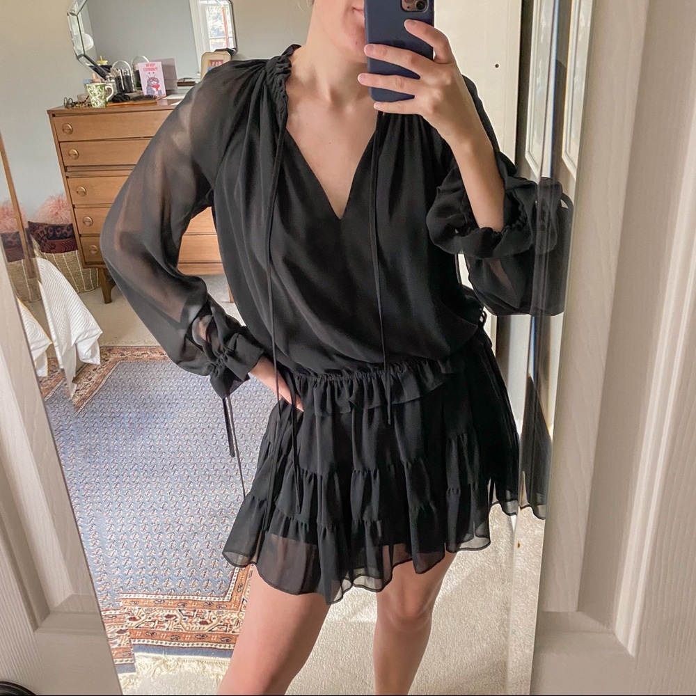 Rebecca Minkoff Black Willa Dress